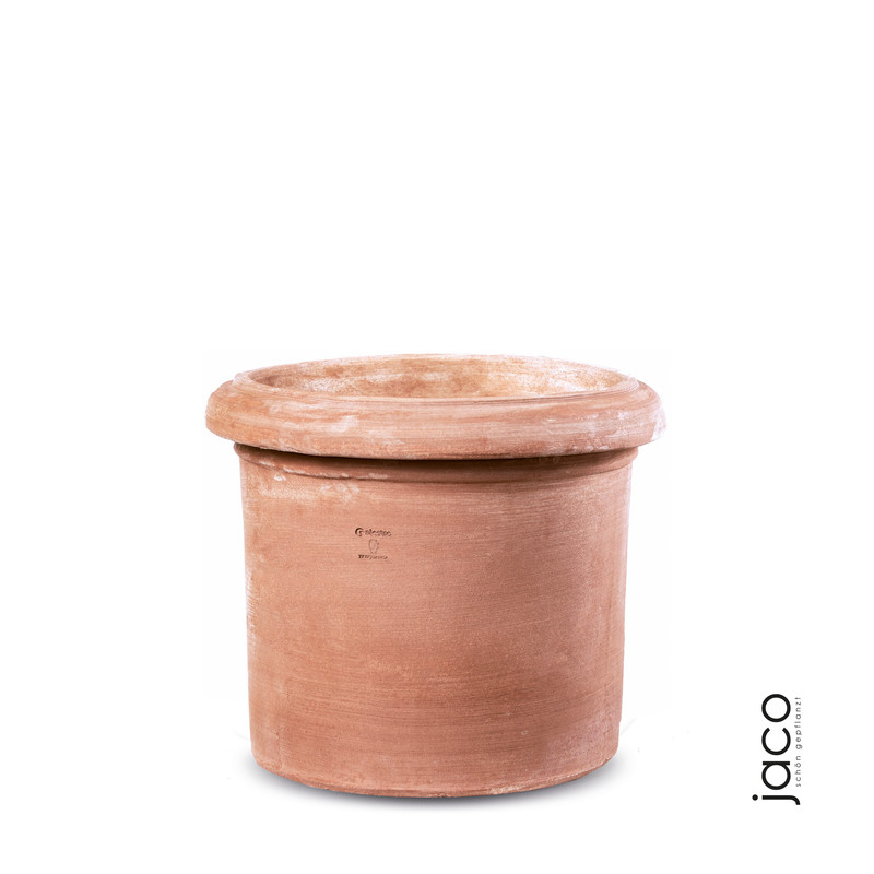 Qualität Cilindro Trequanda Liscio 48 x 55 cm in der farbe terracotta – Bild 1