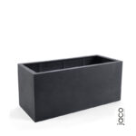 Lite Beton Atlanta 90 x 40 x 40 cm in der farbe lead