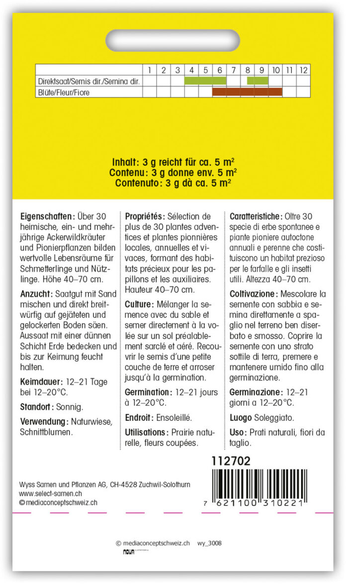 Acker-Wildblumen – Bild 2