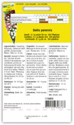 Bellis 'Pomponette' gefüllt kleinbl. Mg – Bild 2
