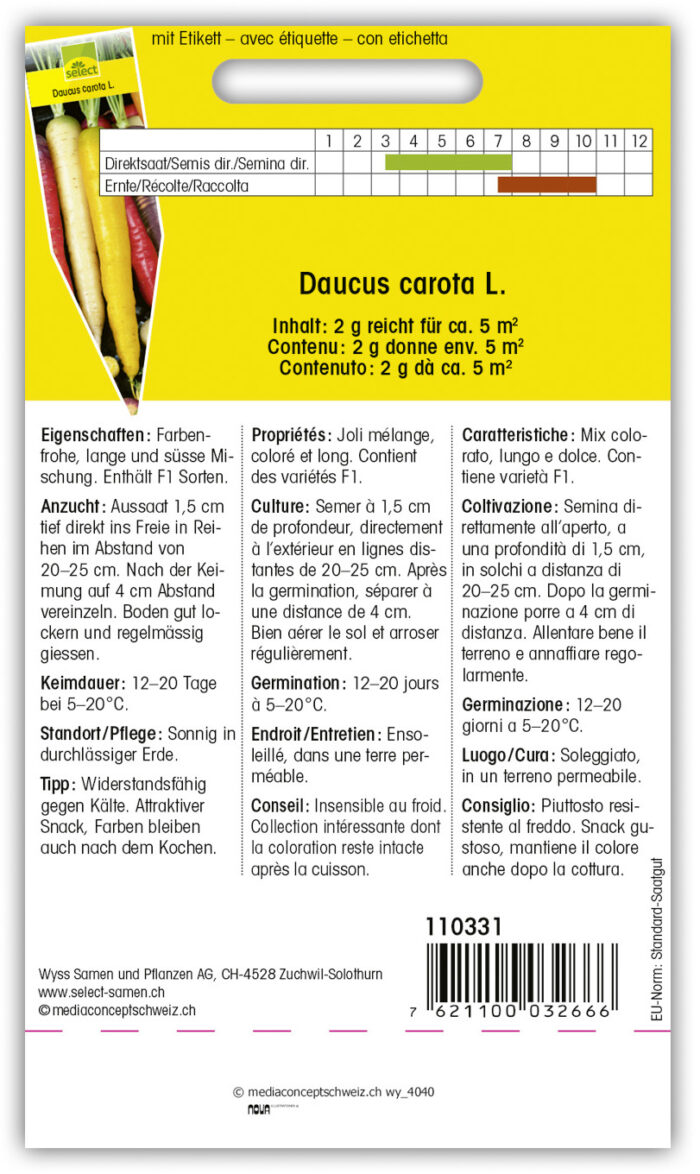 Karotte 'Sélection' Mischung – Bild 2