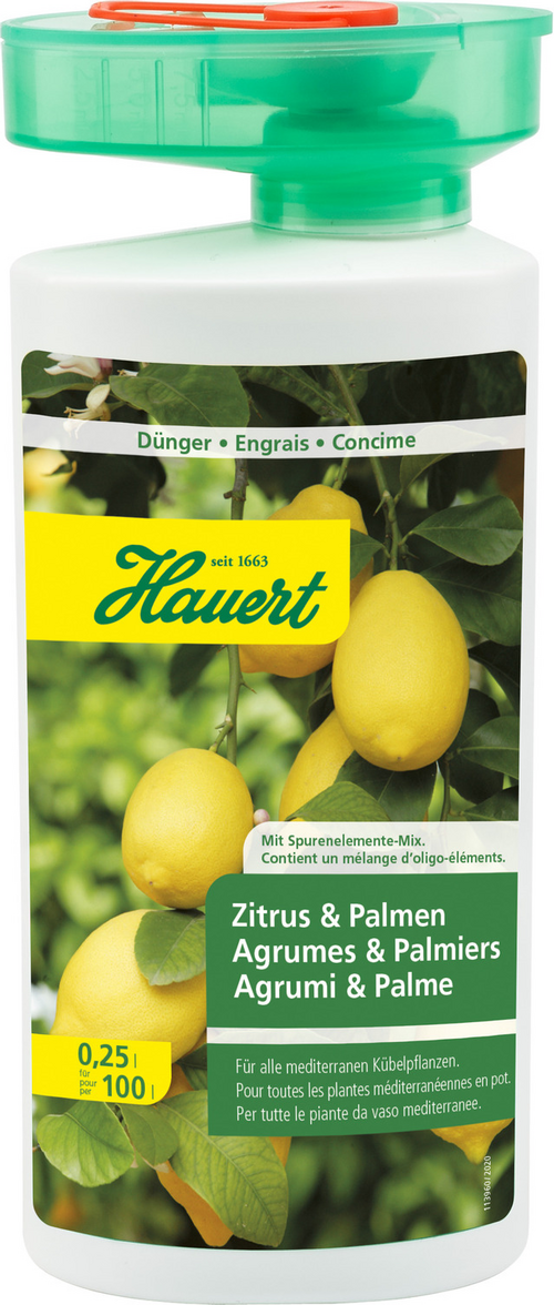 Qualität Hauert Zitrus & Palmen 1 Lt. – Bild 1